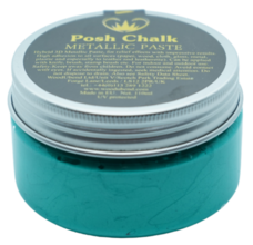Green Fhthalo  Posh Chalk Metallic Paste -  110ml